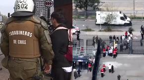 Fuerte resguardo policial en Macul por "arengazo" previo al Superclásico entre Universidad de Chile y Colo-Colo
