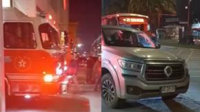 ¡Insólito!: Camioneta bloqueó salida de Bomberos en plena emergencia