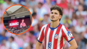 La decisión de Atlético de Madrid por fuertes pifias a Julián Álvarez en el Metropolitano