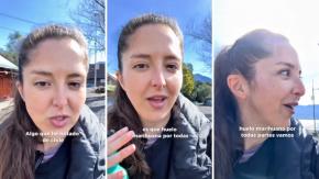 Tiktoker estadounidense se hace viral por su impresión al caminar por las calles de Chile: "Parece país de marihuaneros"