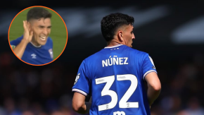 VIDEO | ¡Desde la mitad de la cancha!: El golazo viral de Marcelino Núñez en Inglaterra