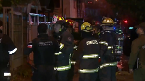 Violento incendio deja un hombre fallecido en Conchalí: víctima no logró escapar