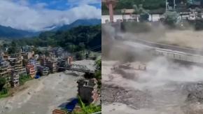 VIDEOS | Tragedia en Nepal tras repentina inundación: hay al menos 19 muertos y más de 380 desaparecidos