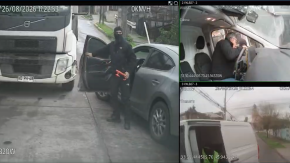 GPS delató a banda tras millonario robo de cigarrillos: recuperan casi 6 mil cajetillas y detienen a cuatro sujetos