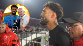 La reacción del presidente de la FIFA, Gianni Infantino, por debut de Vozinha en Colo-Colo
