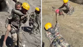 VIDEO | Ejército de Nepal rescató a 350 personas que estaban atrapadas en túnel tras tragedia