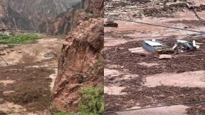 Más de 20 personas estarían desaparecidas tras inundación repentina en el Gran Cañón en EEUU