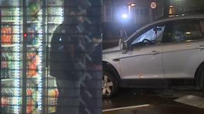 Tres detenidos deja robo a minimarket en Providencia: delincuentes colisionaron con seguridad municipal