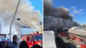 Incendio se registra en emblemática Casa de la Cultura en Coronel