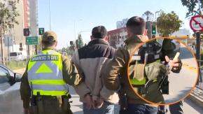 Detienen a conductor de bus interurbano por porte de arma en Independencia: iba con una pistola y dos cuchillos