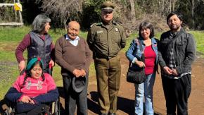 Emotivo reencuentro en Yungay: Hombre volvió a ver a su padre después de 18 años y compartió por primera vez con sus hermanas