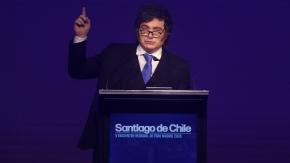 "Zurdos mugrosos": irritación por dichos de Milei en Chile