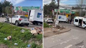 Batuco: homicidio frustrado a carabinero en medio de asalto a camión que transportaba carne