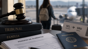 Papá le negó permiso a su hija para viajar a Brasil, pero tribunal lo autorizó: debía más de $11 millones en pensión
