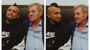 El consejo de Mirko Jozic a Arturo Vidal en su homenaje en Colo-Colo
