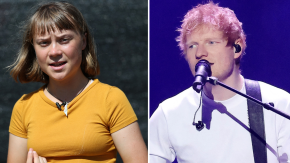 "Aquí solo hay una víctima": La fuerte critica de Greta Thunberg a Ed Sheeran por polémica sobre comentarios propalestinos