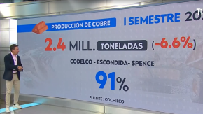 ¿Chile en recesión minera?: ministro Quiroz afirma que sí | Mercado en Vivo
