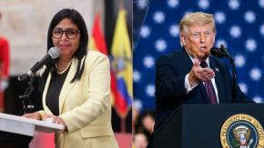 Fuerte señal de cercanía: Trump se reunirá el martes con Delcy Rodríguez en Nueva York