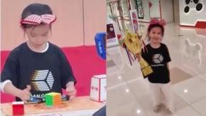Menos de 4,5 segundos: Niña de 6 años se convierte en la más rápida del mundo en resolver el Cubo de Rubik