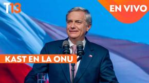 Sigue EN VIVO la intervención del Presidente Kast en la Asamblea de Naciones Unidas