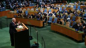 VIDEO | Tensión en la ONU: Así fue el momento en el que delegados abandonaron la Asamblea General durante discurso de Netanyahu