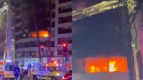 Edificio de Las Condes fue evacuado por incendio en un departamento