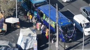 Micros "piratas" circulan por Recoleta e Independencia