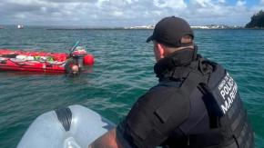 Cayó de un bote de goma: Intensa búsqueda de hombre que cayó al mar en bahía de Concepción