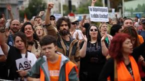 Multitudinaria manifestación en Madrid y otras 50 ciudades por crisis de vivienda en España