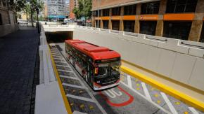 Eje Bandera reabrió al transporte público tras casi 9 años como paseo peatonal