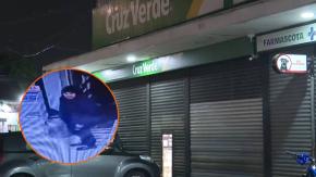 Turbazo a farmacia en Providencia termina con tres detenidos tras intensa persecución