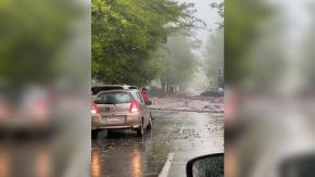 Municipio estableció perímetro de seguridad: Las calles de Las Condes por las que se debe evitar transitar tras aluvión