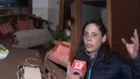 "Perdimos todo": el dramático relato de mujer cuya vivienda fue atravesada por el aluvión en Las Condes