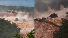 Cierran cataratas del Iguazú por alertas de crecidas en Argentina debido al El Niño