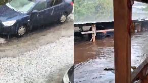 Intensa lluvia y granizos provocan inundaciones en Curacautín: 21 viviendas afectadas