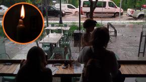 Tormenta eléctrica en Santiago: Más de 28 mil clientes sin luz en la capital tras fuertes lluvias