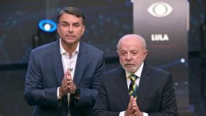 "Payaso", "corrupto": Lula y Flávio Bolsonaro se insultan en el primer debate electoral en Brasil "Payaso", "corrupto": Lula y Flávio Bolsonaro se insultan en el primer debate electoral en Brasil