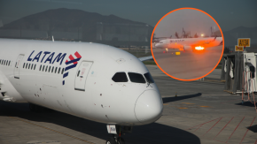 Motor de avión de Latam se incendió en pleno despegue en Perú: aerolínea investiga causas del incidente