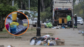 Niño de 12 años es el encargado de puesto de alcohol en las cercanías del Parque Almagro