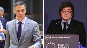 "Sí, soy zurdo y a mucha honra": El video con que Pedro Sánchez respondió a Javier Milei
