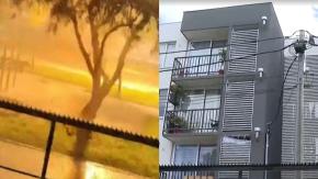 “Sonó como una bomba”: rayo que impactó poste en La Pintana dañó electrodomésticos de seis departamentos y estiman pérdidas millonarias