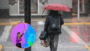 Con probabilidad de tormentas eléctricas y granizos: A qué hora comienza la lluvia HOY en Santiago