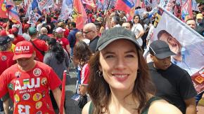 Camila Vallejo llega a Brasil en la previa de la segunda vuelta: "Una elección importante que va a definir el futuro de toda América Latina"