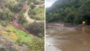 Senapred declara Alerta Roja para diez comunas de la región Metropolitana por probabilidad de remoción en masa
