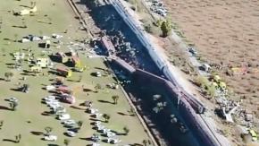 Los impactantes registros del choque de dos trenes en España: hay al menos 30 muertos y casi 200 de heridos