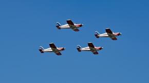 FACh anuncia sobrevuelo de aeronaves por cambio de mando para este jueves: Revisa las comunas y horarios
