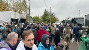 Ucrania y Rusia evacúan ciudad ucraniana ocupada de Oleshki