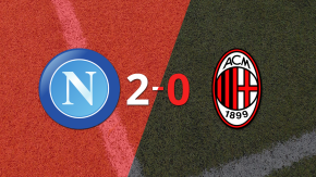 Napoli venció a Milan y va a la final