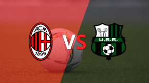 EN VIVO: 2 a 1 gana Milan ante Sassuolo