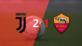 Roma no pudo con Juventus y perdió 2 a 1